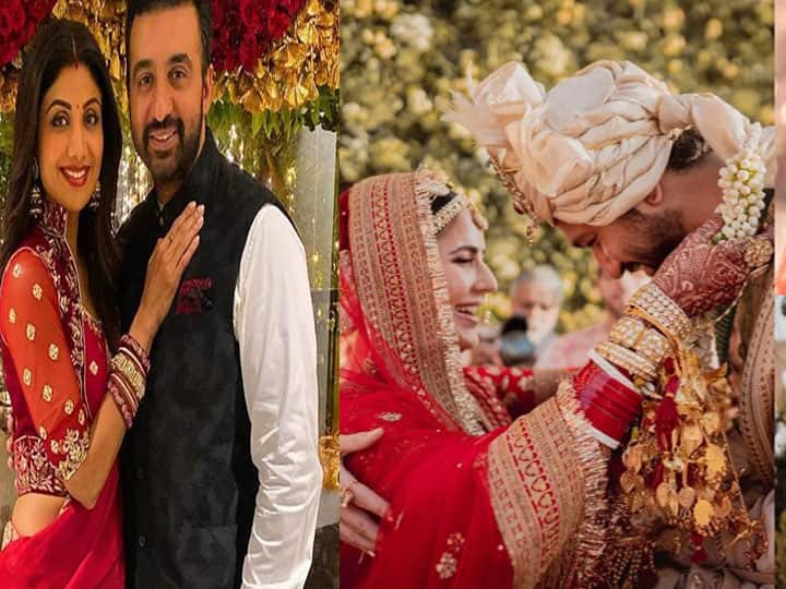 बॉलीवुड में इन दिनों शादियों का सीजन चल रहा है और इस शादी के सीजन में बॉलीवुड की विदेशी कुड़ी कैटरीना कैफ को भी अपना हमसफर मिल चुका है. कैटरीना और विक्की राजस्थान में शादी के बंधन में बंध गए हैं. ऐसे में बात करते हैं उन देसी एक्टर्स और एक्ट्रेसेस की जो अपना दिल सात समुंदर पार एक परदेसी को दे बैठे और शादी जैसे खूबसूरत बंधन में बंध गए.