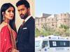 Vicky-Katrina Wedding: Grand Arches Of Heritage Hotel Covered With Curtains