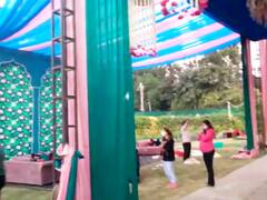 Tejashwi Yadav Marriage: शानदार तरीके से हो रही तेजस्वी की शादी की तैयारी, बाउंसर भी बुलाए गए, देखें abp पर पहली झलक