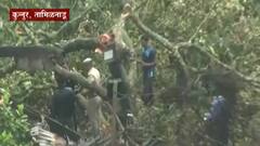 Helicopter Accident Ground Report: हेलिकॉप्टर क्रॅश साईटवरुन ग्राऊंड रिपोर्ट ABP Majha