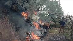 Bipin Rawat Helicopter Crashed: আছড়ে পড়ার আগেই আগুন লেগে যায় কপ্টারে, দাবি প্রত্যক্ষদর্শীর । Bangla News