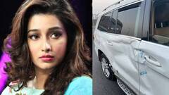 Accident: পানাগড়ে দুর্ঘটনার কবলে সায়ন্তিকা, উড়ুালপুলে তৃণমূল নেত্রীর গাড়িতে লরির ধাক্কা | Bangla News