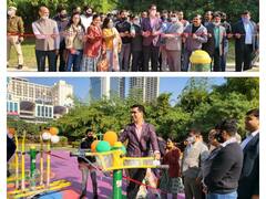 Greater Noida News : ग्रेटर नोएडा के ग्रेनो वेस्ट को पहले ओपन जिम का तोहफा, जानें चार एकड़ में फैले जिम की खास सुविधाएं