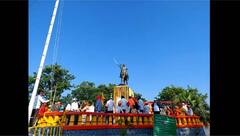 Shivpratap Din 2021 : प्रतापगडावर शिवप्रताप दिन साजरा, शिवप्रेमींना येण्यास बंदी घातल्यानं नाराजी