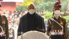 Rajnath Singh का CDS Bipin Rawat को आखिरी सलाम, राजकीय सम्मान के साथ अंतिम विदाई