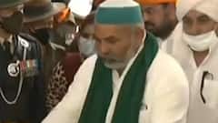 CDS Bipin Rawat को श्रद्धांजलि देने पहुंचे Rakesh Tikait, लोगों का लगा तांता