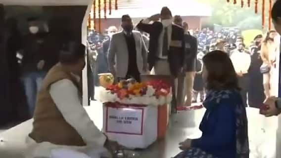 Army Helicopter Crashed | Brig LS Lidder's family prepares to perform last rites