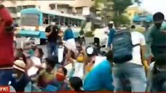 SSC: SSC চাকরি প্রার্থীদের বিক্ষোভ ঘিরে উত্তপ্ত হাজরা, পুলিশের সঙ্গে ধস্তাধস্তি| Bangla News