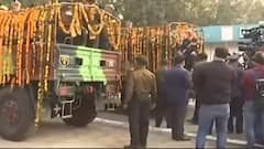 Brigadier LS Lidder's body arrives at Brar Square crematorium; Last rites to be performed shortly