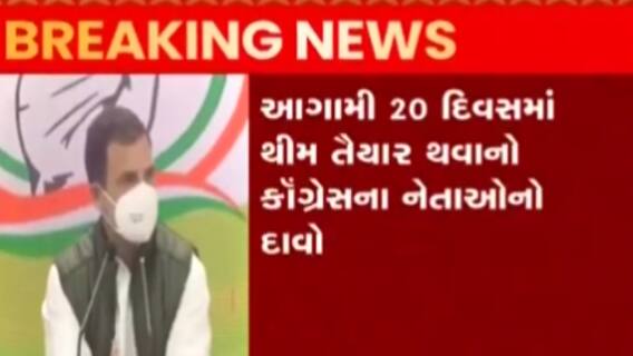 વિધાનસભા ચૂંટણી: અસરકારક થીમ તૈયાર કરવા રાહુલ ગાંધીનો આદેશ, જુઓ ગુજરાતી ન્યુઝ
