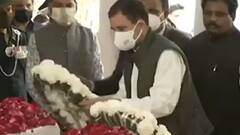 CDS Bipin Rawat को अंतिम श्रद्धांजलि देने पहुंचे Rahul Gandhi Hindi News