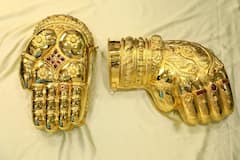 In Pics: తిరుమల శ్రీవారికి భారీ పసిడి కానుకలు.. బంగారు హస్తాలు సమర్పించిన చెన్నై భక్తుడు