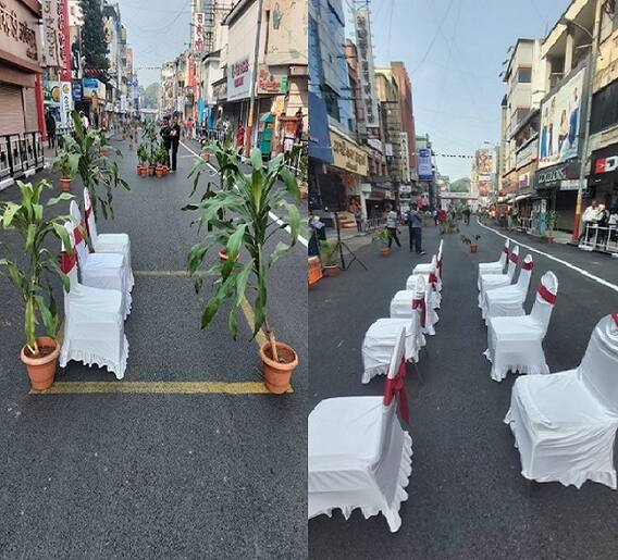 पुण्याच्या लक्ष्मी रोडचं रुपडं पालटलं!