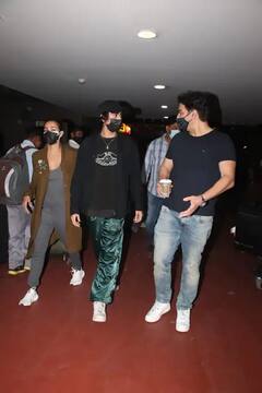 ছেলেকে আনতে বিমানবন্দরে, ফের মুখোমুখি আরবাজ-মালাইকা