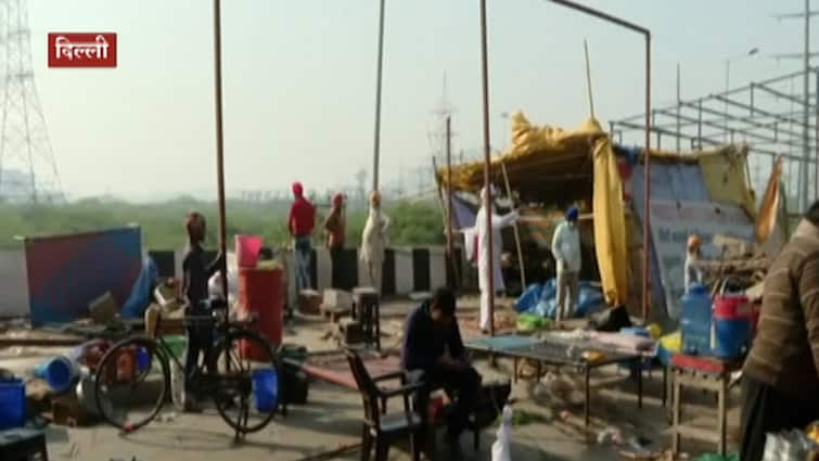 Ghazipur Border: Dharna by farmers still disturbs people, questions raised on Delhi Police Ghazipur Border: ਕਿਸਾਨਾਂ ਨੇ ਚੁੱਕੇ ਧਰਨੇ ਫਿਰ ਵੀ ਲੋਕ ਹੋ ਰਹੇ ਪ੍ਰੇਸ਼ਾਨ, ਦਿੱਲੀ ਪੁਲਿਸ 'ਤੇ ਉੱਠੇ ਸਵਾਲ