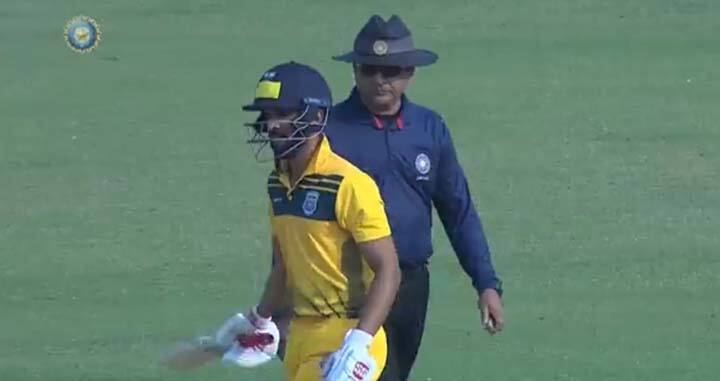 ऋतुराज गायकवाड गेल्या चांगल्याच फॉर्ममध्ये दिसत आहे. (@BCCIdomestic/Twitter)