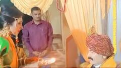 Jalgaon: वडिलांच्या पुतळ्यासमोर घेतले सात फेरे ABP Majha