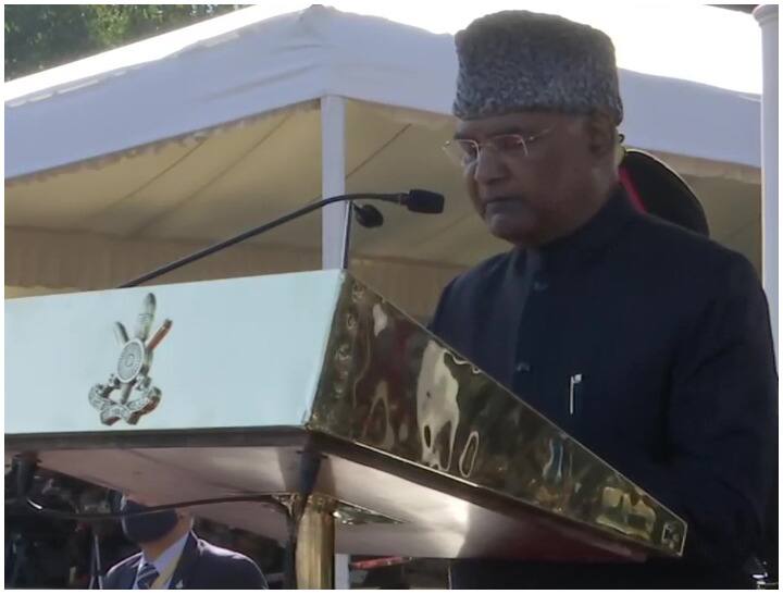 President Kovind Reviews IMA Passing Out Parade In Dehradun, Says Brave Men Like CDS Bipin Rawat Trained Here President Kovind Reviews IMA Passing Out Parade In Dehradun, Says Brave Men Like CDS Bipin Rawat Trained Here