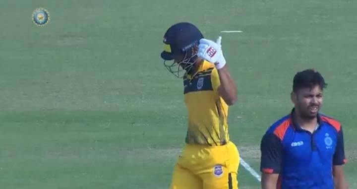 आयपीएलमध्ये ऋतुराज चेन्नईच्या संघाकडून खेळतोय. (@BCCIdomestic/Twitter)