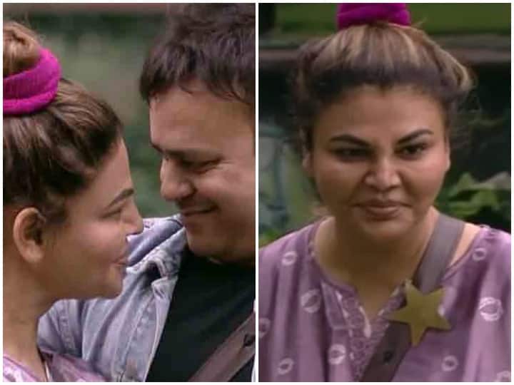 Bigg Boss 15: Ritesh kissed first time Rakhi Sawant, karan kundrra taunted in fun way Bigg Boss 15: रितेश से नजरें मिली और फिर हुआ First Kiss... Rakhi Sawant को पहली बार शर्माते दुनिया ने देखा