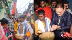 Kmc Election 2021: চারু মার্কেটে কাঁচা বাদাম গানে গলা মিলিয়ে পুরভোটের জমজমাট প্রচার মদন মিত্রের