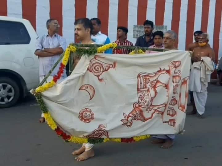 Kanyakumari District  Arulmigu Thanu Malayan Swami Temple Chariot Festival கன்னியாகுமரி: சுசீந்திரம் தாணு மாலையன் கோயிலில் மார்கழி மாத தேர்த்திருவிழா கொடியேற்றம்