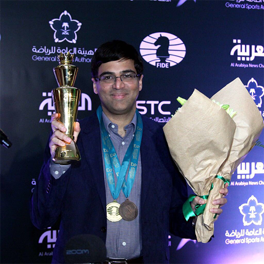 विश्वनाथन आनंदची कॅरुआनाशी बरोबरी - viswanathan anand