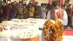 Helicopter Crash में शहीद लांस नायक Jitendra Verma का पार्थिव शरीर भोपाल पहुंचा