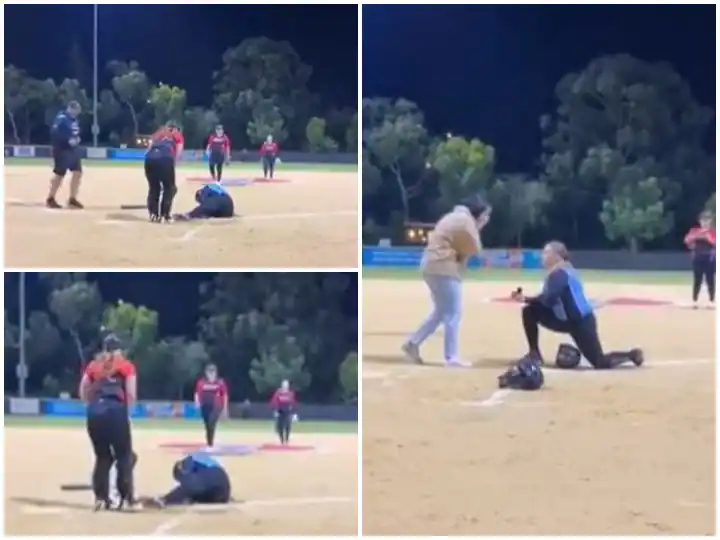 Watch Video : ਆਸਟ੍ਰੇਲੀਆਈ ਖਿਡਾਰੀ ਨੇ ਮੈਦਾਨ 'ਤੇ ਸੱਟ ਲੱਗਣ ਦੇ ਬਹਾਨੇ ਗਰਲਫ੍ਰੈਡ ਨੂੰ ਕੀਤਾ ਪ੍ਰਪੋਜ਼, ਵੀਡੀਓ ਹੋਇਆ ਵਾਇਰਲ