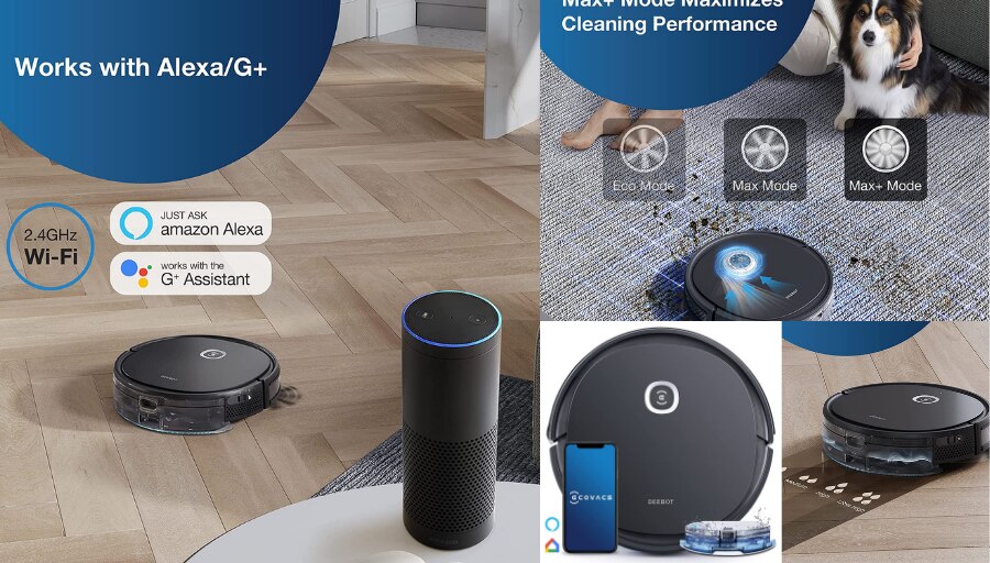 Amazon Offer On ECOVACS DEEBOT U2 Pro Robotic Vacuum Cleaner Best Brand