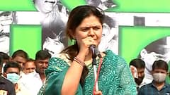 Pankaja Munde Parli Beed : ऊसतोड कामगारांशी संवाद साधण्यासाठी पंकजा मुंडे शिवारात ABP Majha