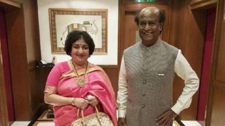 তারকা হওয়ার পর কলেজের পত্রিকার জন্য রজনীর সাক্ষাৎকার নিতে আসেন এক তরুণী। বয়সে আট বছরের ছোট সেই তরুণীকেই বিয়ে করেন রজনী। নাম লতা রঙ্গচারী।