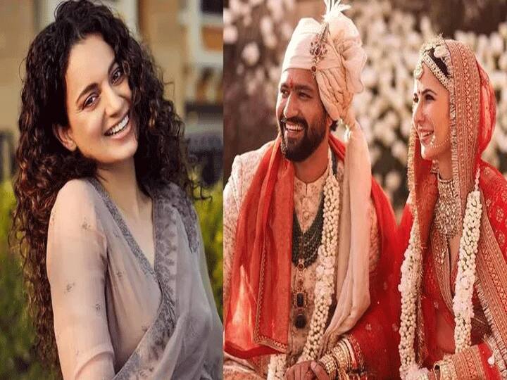Katrina Kaif Vicky Kaushal Sent Returns Gift To Bollywood Friends Including Kangana Ranaut Vicky Katrina Gift For Kangana: विक्की कौशल और कैटरीना कैफ ने कंगना रनौत के घर भेजे गिफ्ट्स, एक्ट्रेस ने दिया ये रिएक्शन