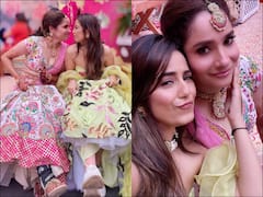 'Giving Bride-To-Be Company With Broken Leg': Srishty Rode Drops Pics From Ankita Lokhande's Mehendi