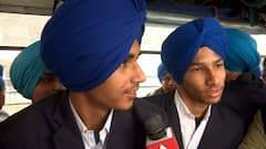 Farmers' Protest | Students of Miri Piri Khalsa Academy return home after celebrating at Ghazipur border