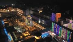 Kashi Vishwanath Dham: PM મોદી સોમવારે કાશી વિશ્વનાથ કોરિડોરનું કરશે લોકાર્પણ, રંગબેરંગી લાઇટોથી સજાવાયું વારાણસી