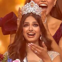Miss Universe Harnaaz Sandhu's Moment Of Joy As She Bags The Title, See PICS
