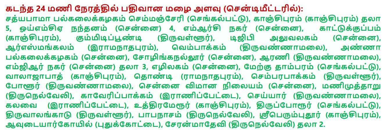 TN Weather Update: அடுத்த 5 நாட்களுக்கு  தமிழகத்தில் மழை - வானிலை ஆய்வு மையம்