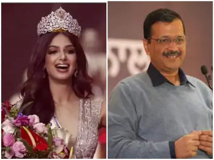 Arvind Kejriwal congratulates Miss Universe 2021 Harnaaz Sandhu Harnaaz Sandhu: मिस यूनिवर्स 2021 हरनाज संधू को अरविंद केजरीवाल ने दी बधाई, जानिए क्या कहा