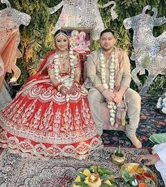 Tejashwi Yadav Wedding: तेजस्वी यादव की पत्नी Rachel के आगे हीरोइनों का ब्राइडल लुक भी है फेल, देखें तस्वीरें में वेडिंग लुक