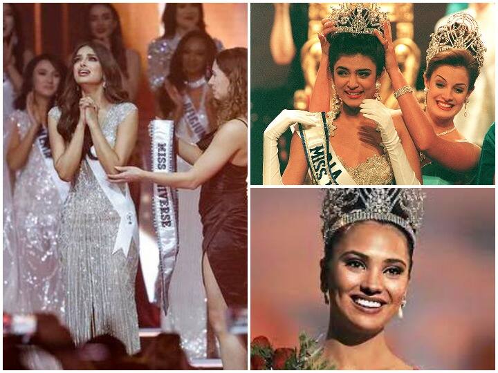 Miss Universe 2021 Harnaaz Sandhu: sushmita sen and lara dutta welcomes harnaaz to miss universe club, said something will win your heart Miss Universe 2021 Harnaaz Sandhu: Sushmita ने कहा-'हर हिंदुस्तानी की नाज' तो Lara Dutta ने कहा-'सपने सच होते हैं'