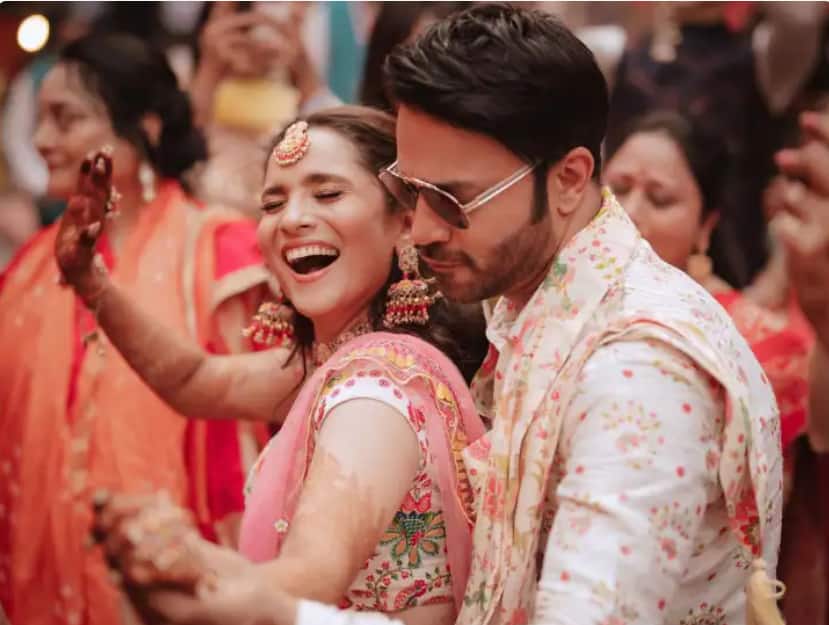 Ankita Khande haldi Ceremony: haldi named Ankita vicky Jain Ankita Lokhande Haldi Ceremony : हळद लागली! अंकिताला लागली विकी जैनच्या नावाची हळद