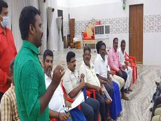tamil Nadu Village Administrative Officer meeting helad on chengalpattu distict ‛கணக்கெடுப்பிற்கு அழுத்தம் தருகிறார்கள்’ விஏஓ சங்கத்தினர் குற்றச்சாட்டு!