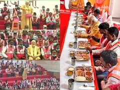 Kashi Vishwanath Corridor Inauguration: काशी विश्वनाथ कोरिडोर बनाने वाले मजदूरों के साथ PM Modi ने खाया खाना, जानिए थाली में क्या-क्या व्यंजन था