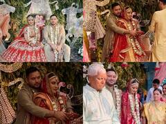 Tejashwi Yadav Wedding: तेजस्वी यादव की पत्नी Rachel के आगे हीरोइनों का ब्राइडल लुक भी है फेल, देखें तस्वीरें में वेडिंग लुक
