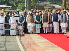 IN PICS | Leaders Pay Tribute To Martyrs Of 2001 Parliament Attack On 20th Anniversary