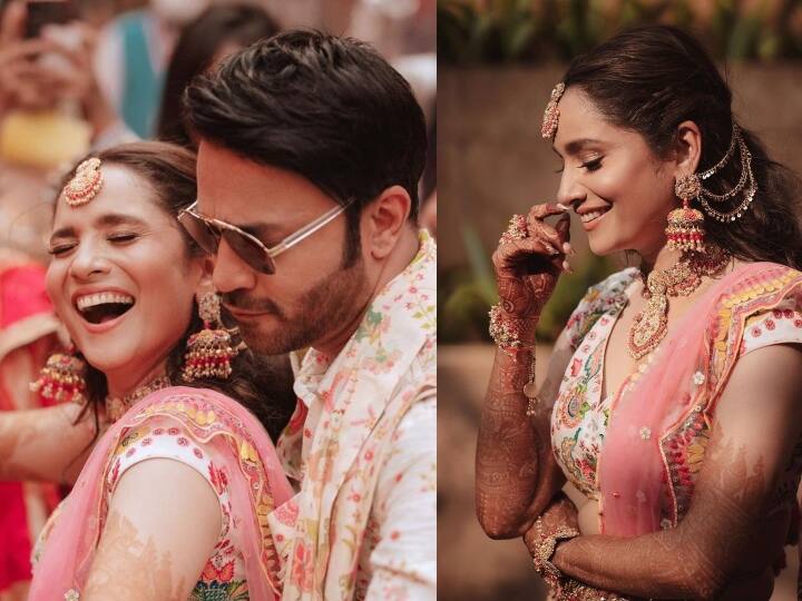 Ankita Lokhande Love Story: टीवी एक्ट्रेस अंकिता लोखंडे और विक्की जैन की शादी की रस्में शुरू हो गईं हैं. दोनों मंगलवार 14 दिसंबर को हमेशा के लिए एक दूसरे के हो जाएंगे. अंकिता और विक्की की लव स्टोरी भी बेहद दिलचस्प हैं. विक्की जब उनकी जिन्दगी में आए तो वो अपने टूटे दिल को संभालने की कोशिश कर रही थी, लेकिन विक्की के प्यार ने उनके दर्द को भुला दिया.