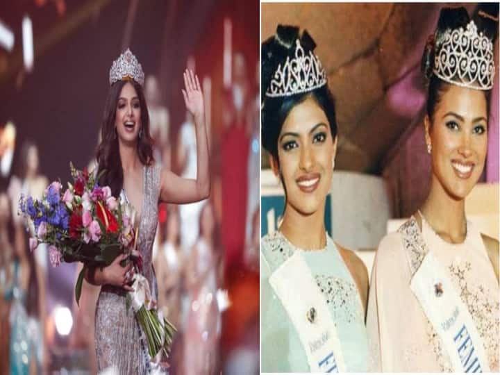 Priyanka Chopra, lara dutta congratulate Harnaaz Sandhu who bagged Miss Universe 2021 crown Miss Universe 2021:  ‛21 வருட பெருங்கனவு ...’ -ஹர்னாஸை வாழ்த்தும் முன்னாள் அழகிகள் பிரியங்கா சோப்ரா, லாரா தத்தா!