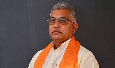 Municipal Election 2022 Dilip Ghosh Campaigns At Bidhan Nagar allegedly with more than 5 people Amid Corona Situation , Police Prohibit Municipal Election 2022 : 'বিধি ভেঙে ৫ জনের বেশি লোক নিয়ে প্রচার', ফের দিলীপকে ‘বাধা’ পুলিশের