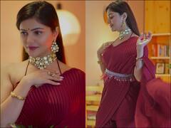 Rubina Dilaik Is A Vision To Behold In This Saree. Can You Guess Who's Her Photographer?